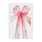 Stupell Industries Coquette Pink Bow Illustration Canvas, design by LSR Design Studio